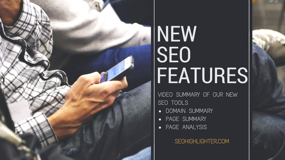 New SEO Features